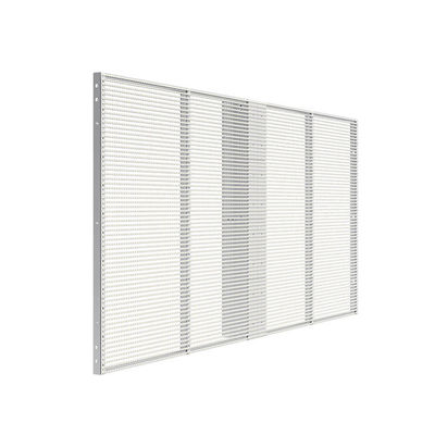 Bon prix Combinaison parfaite d'un écran LED transparent et d'un matériau d'armoire en aluminium pour des performances optimales en ligne