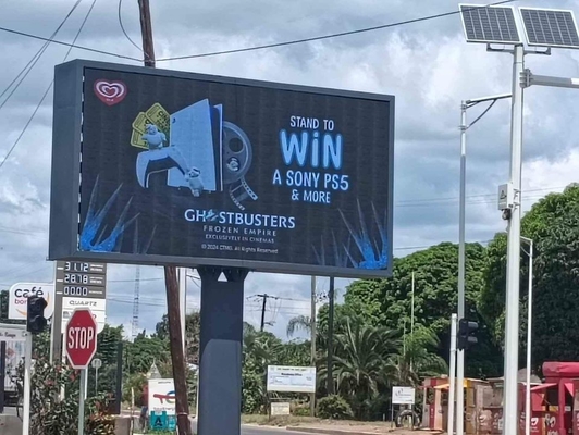 P6.67 Écran LED fixe à l'extérieur résistant à l'eau Publicité numérique Panneau d'affichage 2x3m