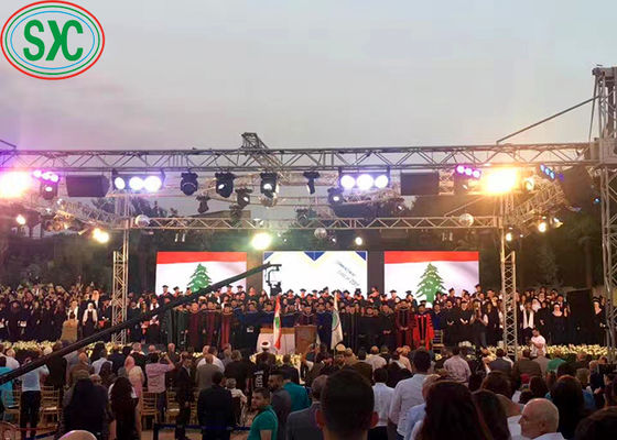 Écran vidéo à LED P5 - Affichage LED suspendu léger à couleur complète haute résolution pour la publicité numérique