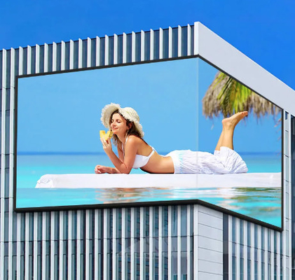 Écran de location P10 Écran extérieur étanche à l'eau grand écran publicitaire Écran LED Armoire en fer IP65