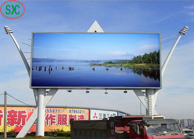 10mm Pixel Pitch Panneaux d' affichage LED extérieurs pleine couleur, affichage LED commercial