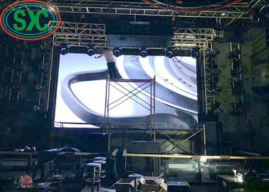 Écran LED suspendu couleur P4, haute luminosité, garantie 3 ans, affichage LED périmétrique de stade