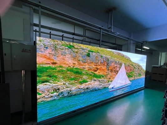 Module d'affichage LED extérieur imperméable à l'eau en aluminium en pleine couleur, haute résolution 40*20