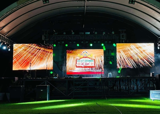 Écran LED de location extérieure en aluminium sous pression pour les concerts