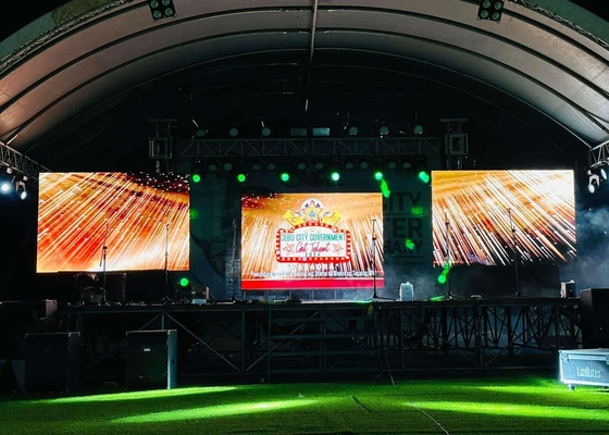 Location de module souple multi-écran P6 affichage vidéo LED extérieur imperméable à l'eau haute résolution HD
