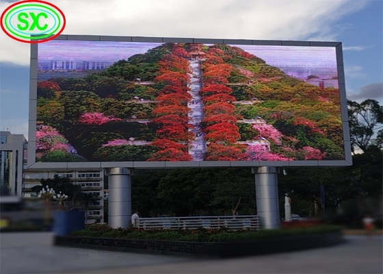 HD Location extérieure LED de haute qualité Panneau d'affichage LED publicitaire en couleur P10