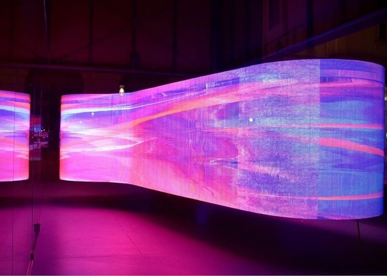 Module flexible HD en aluminium moulé sous pression pour écran publicitaire