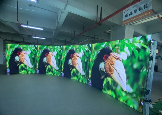 Module flexible HD en aluminium moulé sous pression pour écran publicitaire