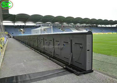 L'affichage à LED extérieur de stade de football du périmètre P8, périmètre de sports a mené l'affichage