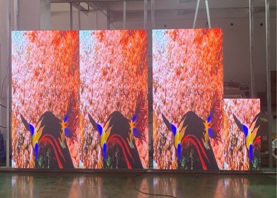 Affichage d'affichage à LED fixe/boîte en fer, panneau d'affichage vidéo LED en aluminium HD stéréo