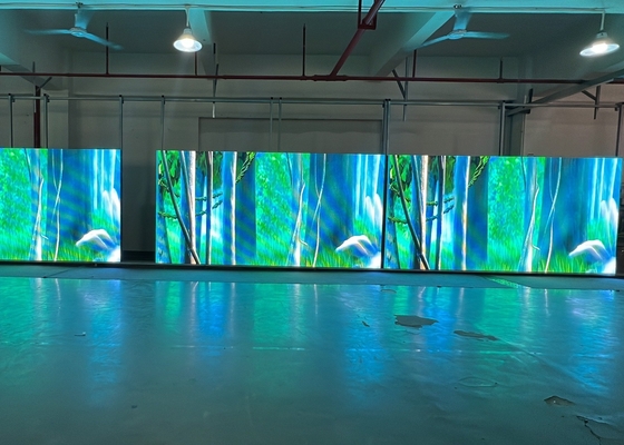Affichage d'affichage à LED fixe/boîte en fer, panneau d'affichage vidéo LED en aluminium HD stéréo