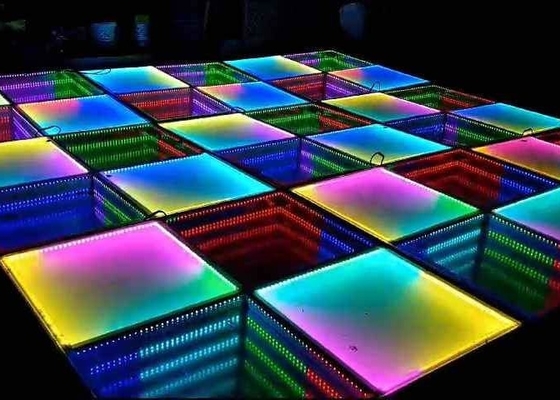 P3.91 Éclairage LED à couleur entière intérieur Plancher de danse 250*250 mm Module LED 65410 points/m2