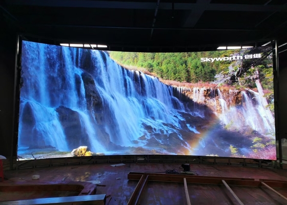 Écran LED à haute résolution P6 SMD Panneau LED HD Flexible à couleur simple et double