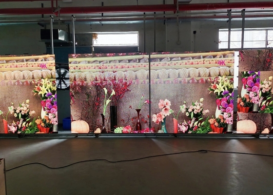 HD Location Écran LED SMD étanche à l'eau P4 Écran d'affichage RGB de vidéo publicitaire intérieure