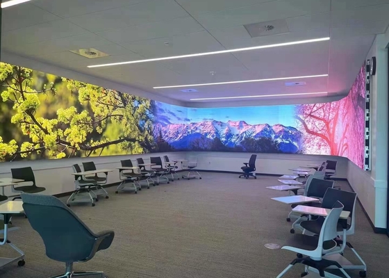 Affichage LED SMD intérieur P2 Écran flexible haute résolution HD