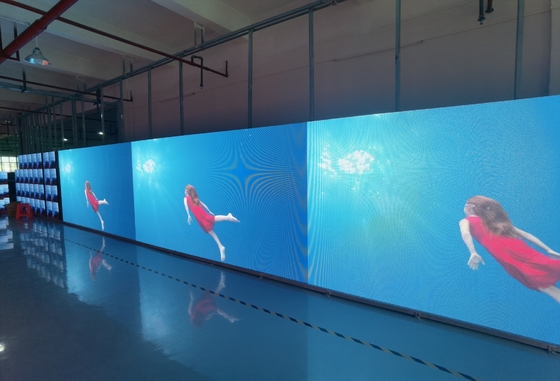 Écran en aluminium moulé à la fonte LED à couleur pleine haute définition P5 intérieur
