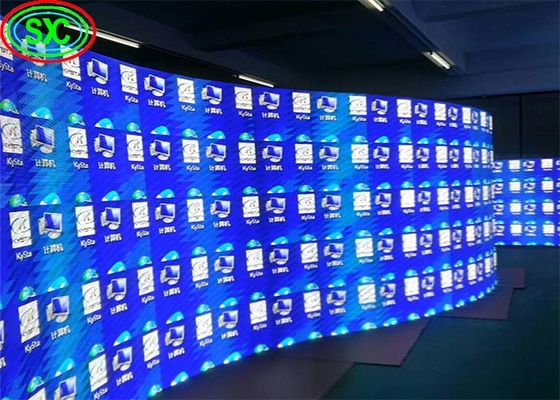 Location de scène fond en aluminium moulé à la fonte LED Affichage à LED grand écran flexible