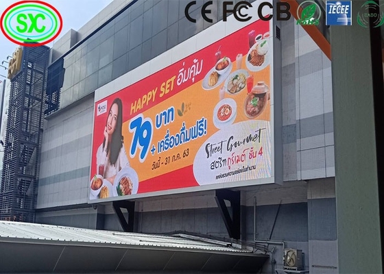 Vidéo HD P3.91 Affichage LED de location extérieure pour les centres commerciaux/cinémas/salles de spectacles
