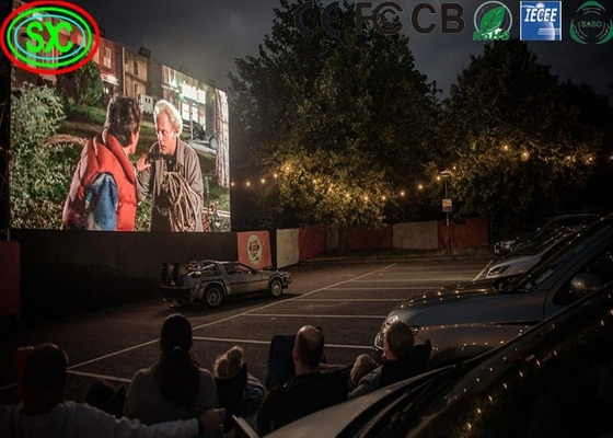 Vidéo HD P3.91 Affichage LED de location extérieure pour les centres commerciaux/cinémas/salles de spectacles