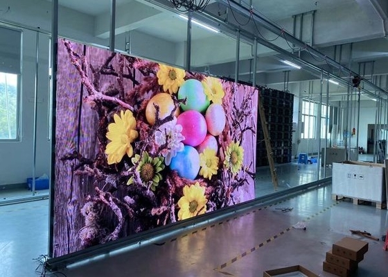 Vidéo HD P3.91 Affichage LED de location extérieure pour les centres commerciaux/cinémas/salles de spectacles