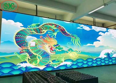 P2 Moniteur à LED en aluminium en plongée en pleine couleur intérieur