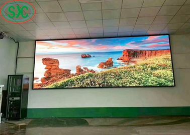 P2 Moniteur à LED en aluminium en plongée en pleine couleur intérieur