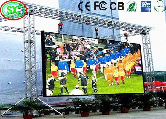 Location d'un écran moulé en aluminium écran de scène écran publicitaire P20 grand écran LED