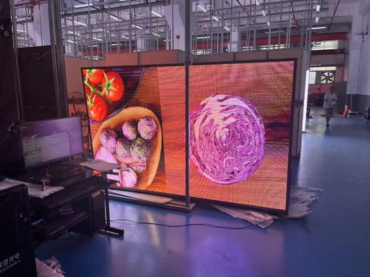P5.95 Location à l'intérieur Mouture sous pression Aluminium HD extérieur imperméable à l'eau Module d'affichage LED à couleur complète Écran LED