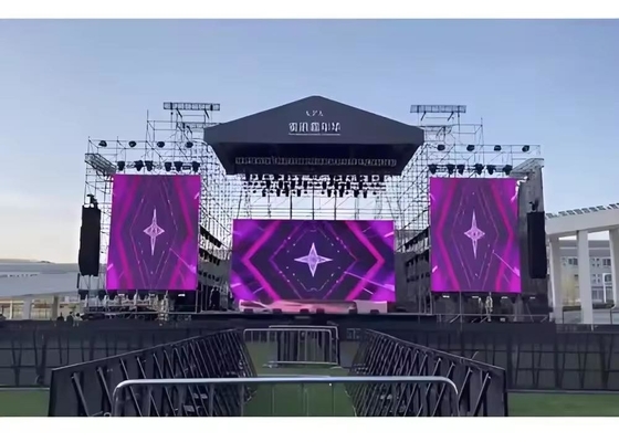 Grand écran de stade Display LED en aluminium sous pression P3 Location extérieure IP65 imperméable à l'eau HD Haute luminosité