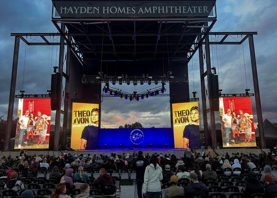 Grand écran de stade Display LED en aluminium sous pression P3 Location extérieure IP65 imperméable à l'eau HD Haute luminosité