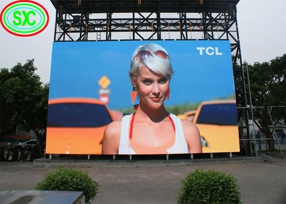 Location extérieure en fonte d'aluminium étanche à l'eau affichage LED Info Mur P3.91 HD Accroché
