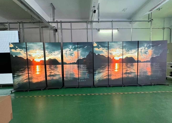 P2.5 Affichage LED HD couleur complète à l'intérieur avec armoire en aluminium à moulage sous pression
