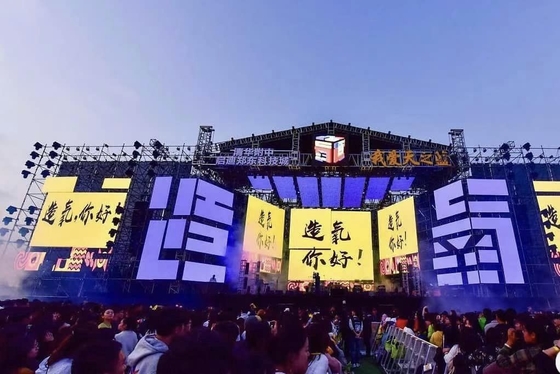 111111 Points/m2 P3 Full Color LED Rental Screen Écran vidéo LED intérieur/extérieur