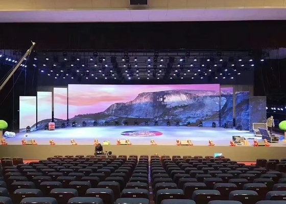 Écran vidéo extérieur LED SMD P5 / 8500 Nits Écran mural extérieur LED