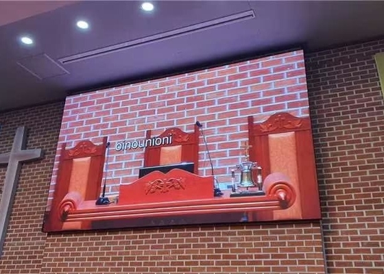 Location extérieure affichage LED à couleur P8mm HD IP65 installation fixe