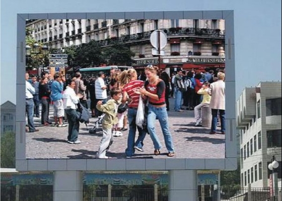 P12 Extérieur imperméable à l' eau HD LED Video Wall Pour la publicité du supermarché, affichage LED DIP