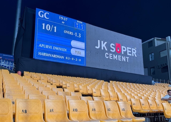 P12 Extérieur imperméable à l' eau HD LED Video Wall Pour la publicité du supermarché, affichage LED DIP