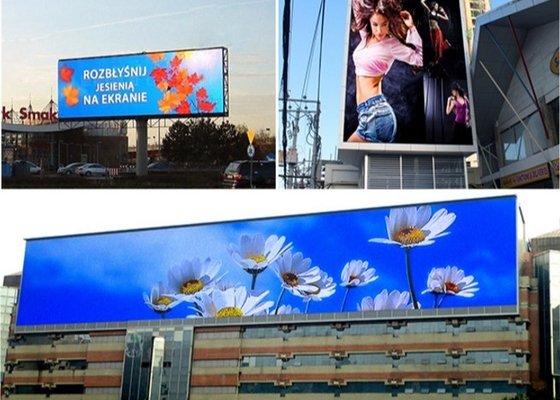 Affichage à LED à couleur P20 à l'extérieur étanche à l'eau Publicité Emballage de boîte d'aviation