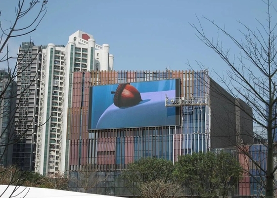 Écran LED à couleur complète en extérieur / panneau vidéo LED pour publicité extérieure