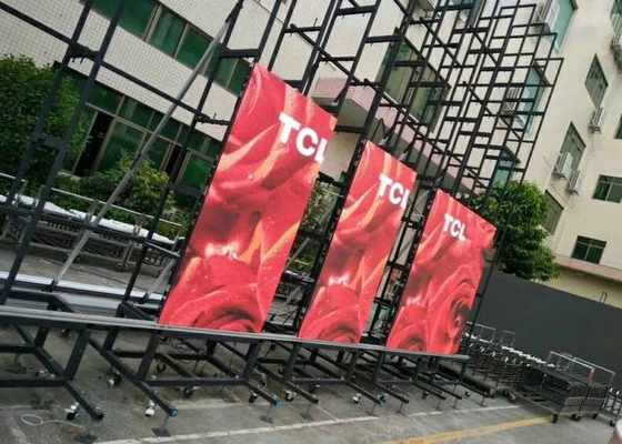 Écran LED SMD haute définition personnalisé, panneau d'affichage LED extérieur 111111 points / mètre carré