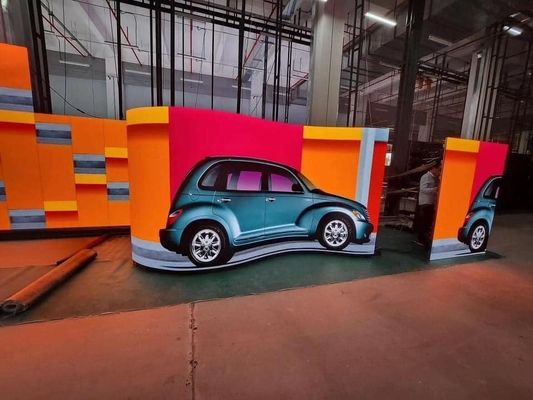 Publicité en extérieur Signage numérique à LED de location avec armoire étanche à puce à couleur SMD3535 Epistar
