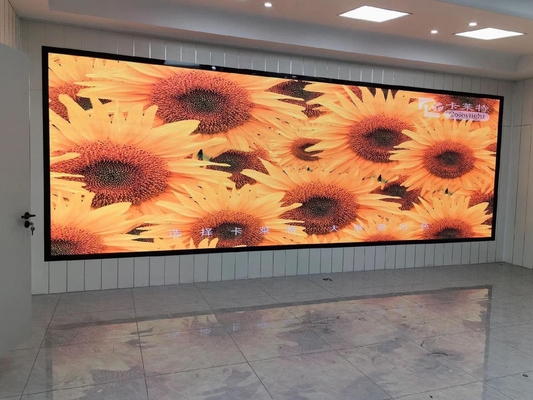 Écran LED plein couleur intérieur P3 576x576mm Armoire pour la publicité, taux de rafraîchissement 3840hz, luminosité 1000nit, peut faire courbe