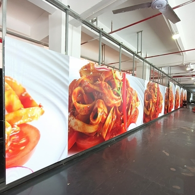 40Densité de 1000 m2 Affichage LED plein couleur intérieur, étanche, avec armoire en acier scellée
