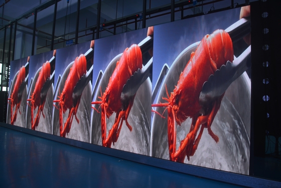 Écran d'affichage LED à couleur pleine P3 pour la publicité intérieure et extérieure, panneau mural vidéo LED HD