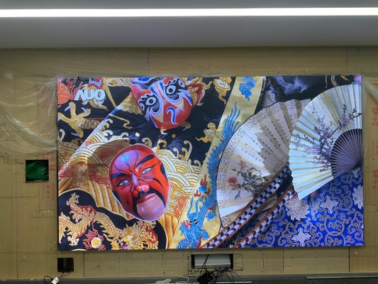 P2.5 Panneau d'affichage vidéo à LED intérieur à taux de rafraîchissement élevé Écrans publicitaires 640x640 mm pour mur publicitaire, taux de rafraîchissement 3840, support de conception courbe