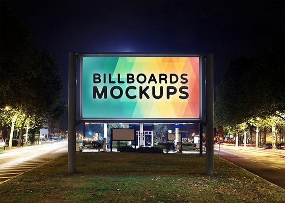 P6 Affichage LED fixe à pleine couleur en extérieur à haute définition de 100 000 heures de vie
