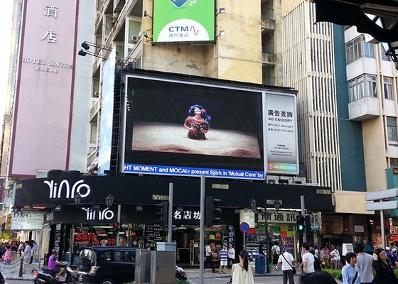 Écran de location de LED à haute définition en couleurs entières / mur vidéo LED extérieur de conférence