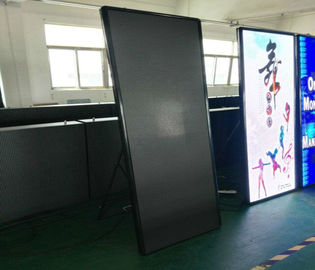 Écran d'affiche LED portable P3 à l'intérieur en couleur complète avec armoire en aluminium en fonte