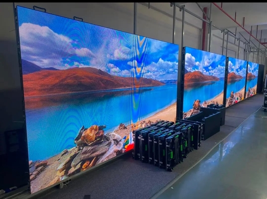 Écran LED à haute luminosité intérieur P6, écran LED en couleur commercial