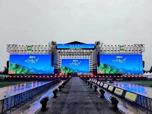 Écran en aluminium coulé HD LED Affichage vidéo intérieur P3 3840HZ Écran de grande taille